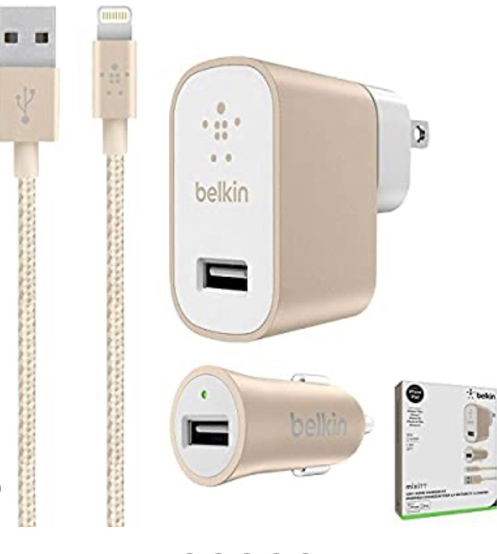 Belkin Mixit Car + Home Charger Kit